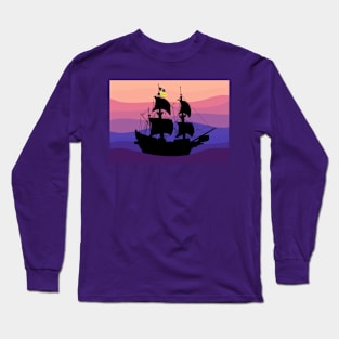 Our Flag Means Death / Ted Lasso crossover Long Sleeve T-Shirt